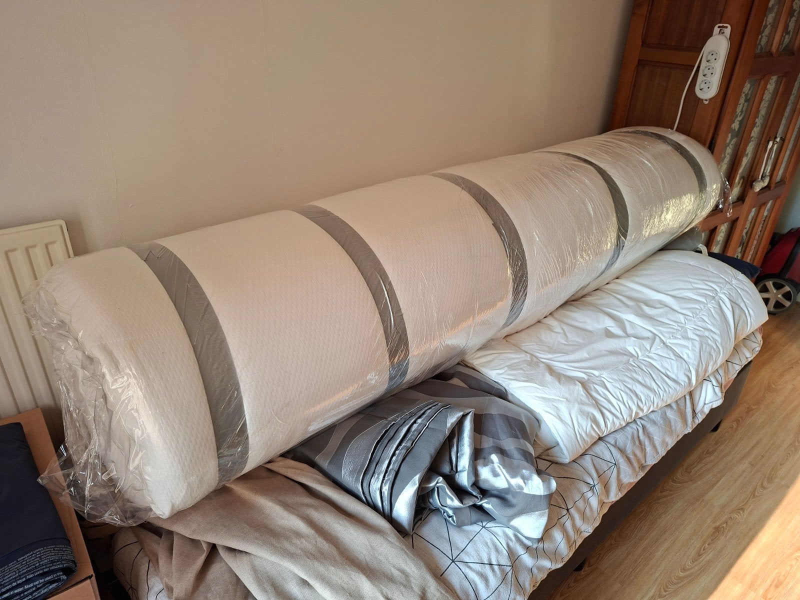 Topper   200x180, Ophalen, Tweepersoons, Zo goed als nieuw, 180 cm