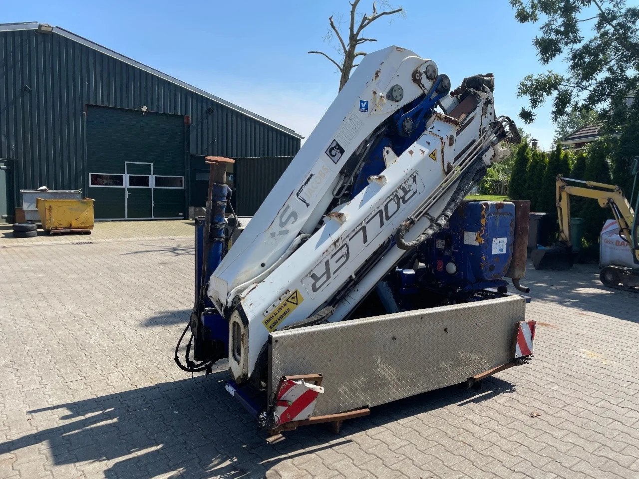 Hiab 288 roller crane with remote (bj 2007), Auto's, Overige merken, Overige kleuren, Overige brandstoffen, Bedrijf
