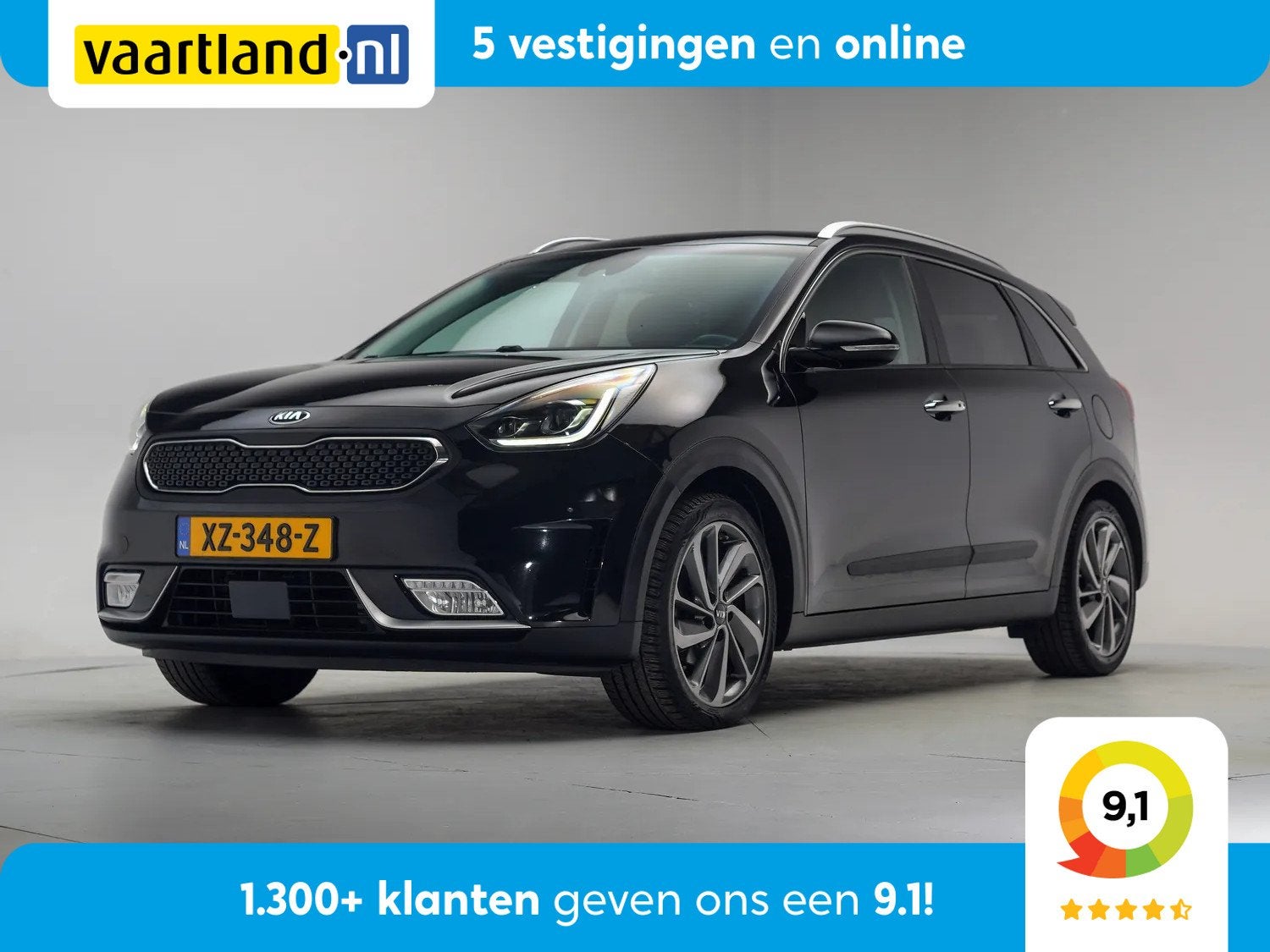 Kia Niro 1.6 Hybrid ExecutiveLine [ Navi Apple/Android Adapt, Auto's, Automaat, Gebruikt, Hybride Elektrisch/Benzine, 1390 kg