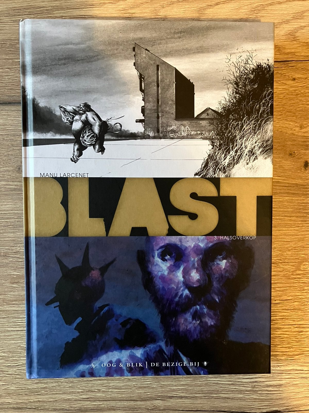 Manu Larcenet - Blast 3: Halsoverkop, Eén stripboek, Manu Larcenet, Ophalen of Verzenden, Zo goed als nieuw