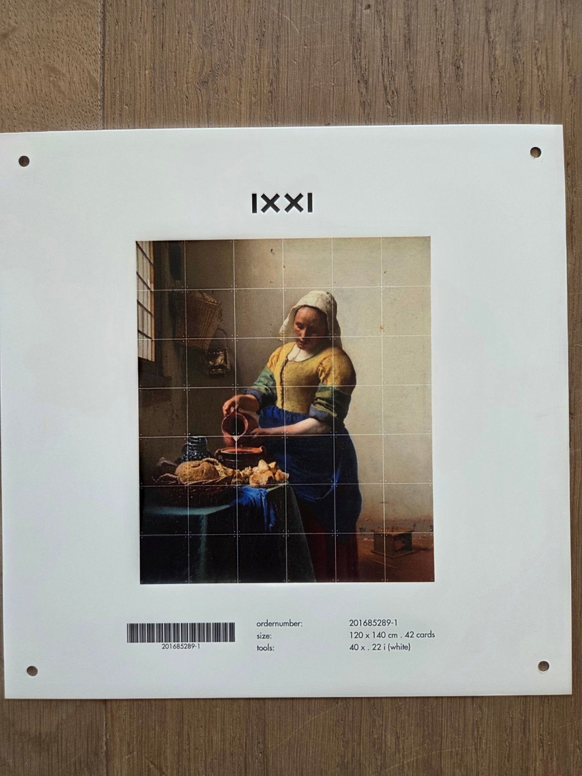 IXXI Melkmeisje (Vermeer) - 120x140 cm, Ophalen of Verzenden