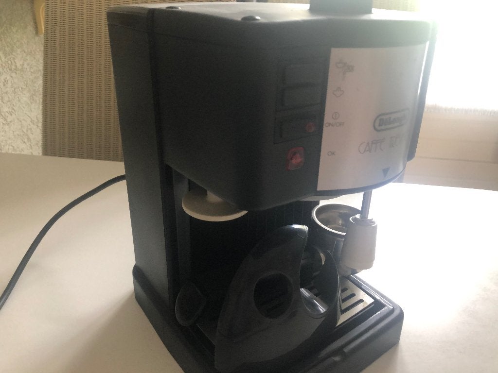 expresso machine, Witgoed en Apparatuur, Koffiezetapparaten, Ophalen, Espresso apparaat, Gemalen koffie, Zo goed als nieuw