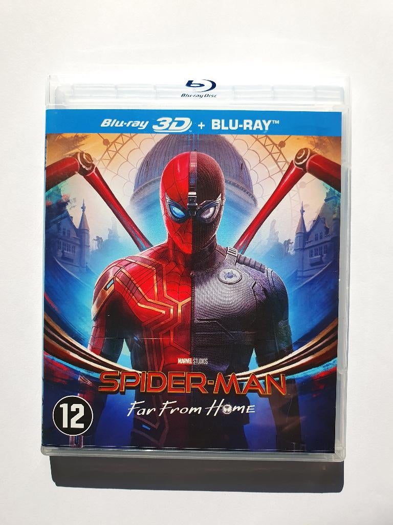 SpiderMan Far From Home 3D + 2D (2 disc), Cd's en Dvd's, Blu-ray, Zo goed als nieuw, Actie, 3D, Ophalen of Verzenden