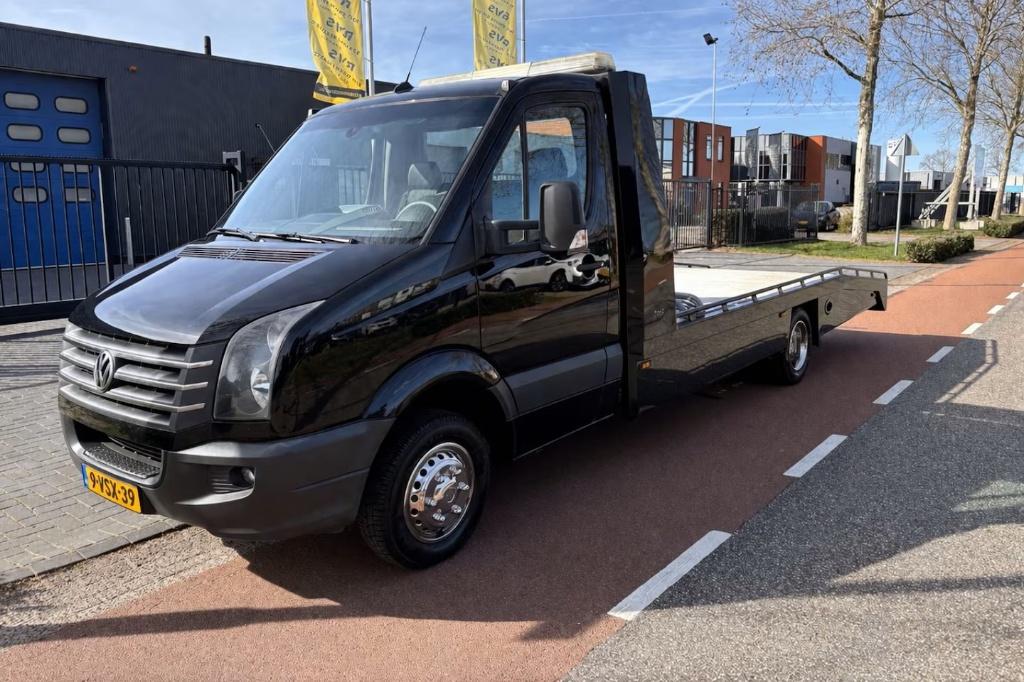 Volkswagen Crafter 35 2.0 TDI L3H1 163 pk Oprijwagen Tijhof, Euro 5, 4 cilinders, Sound system, Volkswagen
