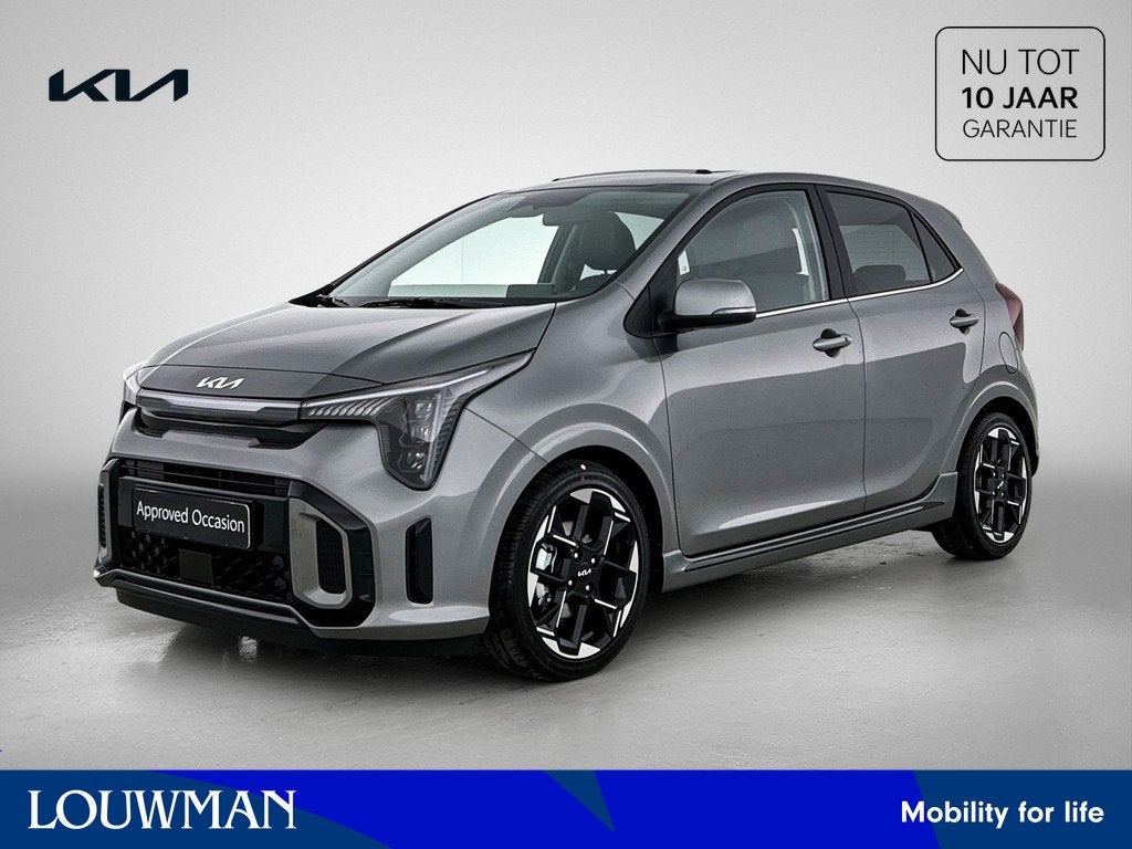 Kia Picanto 1.0 GDi GT-Line * SNEL LEVERBAAR * (bj 2026), Auto's, Kia, 12 maanden, Automatische klimaatregeling, 4 stoelen, 68 pk