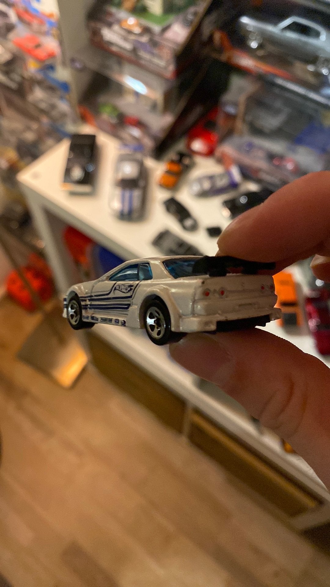 Hot Wheels Nissan Skyline GT-R R32 Copter Chase, Ophalen of Verzenden, Zo goed als nieuw, Auto