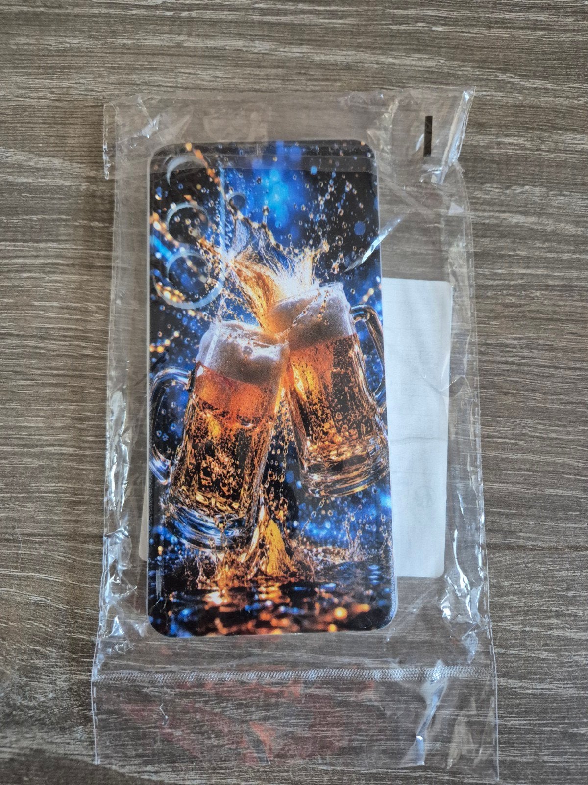 Samsung Galaxy S26 plus telefoonhoesje met bierprint, Ophalen of Verzenden, Nieuw, Hoesje of Tasje