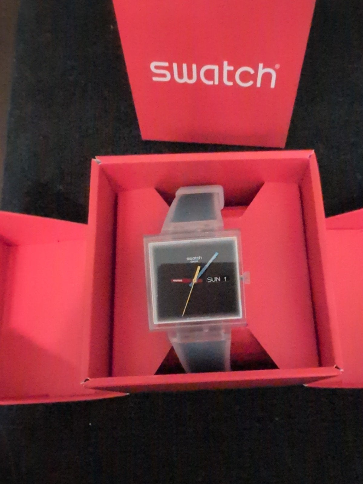 Nieuw Swatch horloge - S038K700, Sieraden, Tassen en Uiterlijk, Horloges | Dames, Kunststof, Polshorloge, Swatch, Nieuw