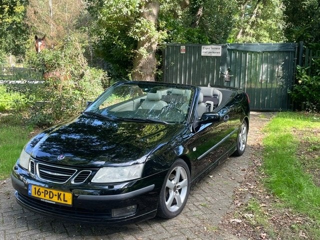Saab 9-3 Cabrio 1.8T 2.0 Automaat, 225.000km APK 07-2027, 1998 cc, Beige, 4 cilinders, Cabriolet