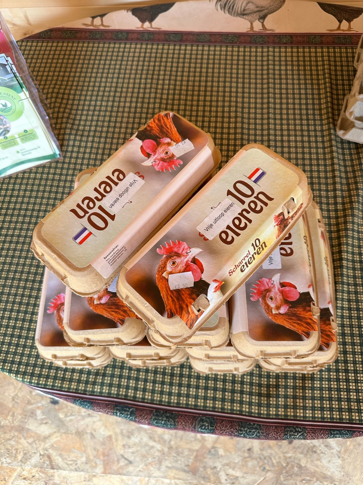 Vrije uitloop eieren van onze mobiele kippenkar, Diversen, Levensmiddelen, Ophalen