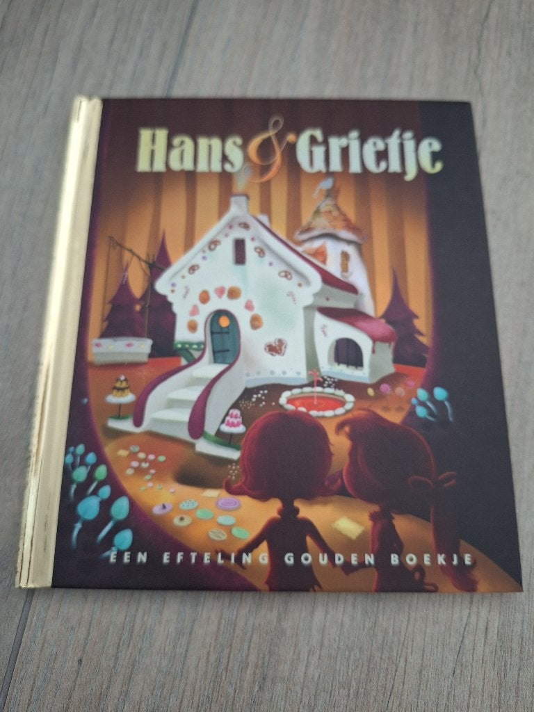 Gouden Disney boekje: Hans en Grietje, Ophalen of Verzenden, Zo goed als nieuw, Efteling