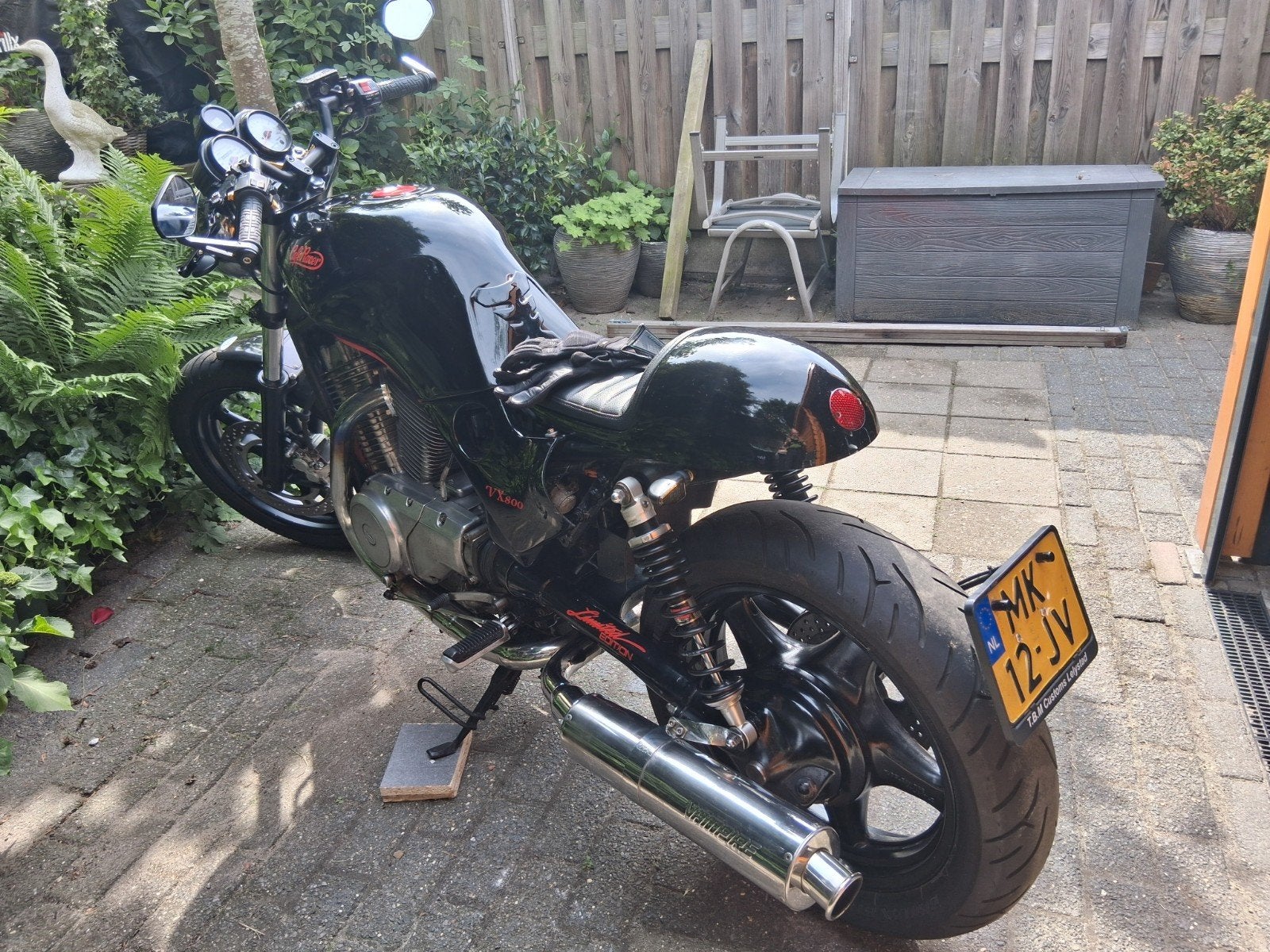 Suzuki VX800 Cafe Racer - Inclusief open uitlaten, Motoren, 2 cilinders, Occasion, Particulier, 800 cc