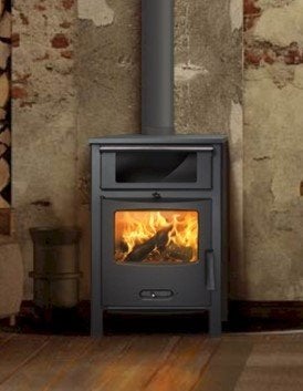 vrijstaande Ecodesign houtkachel met oven cooking kachel, Ophalen of Verzenden, Nieuw