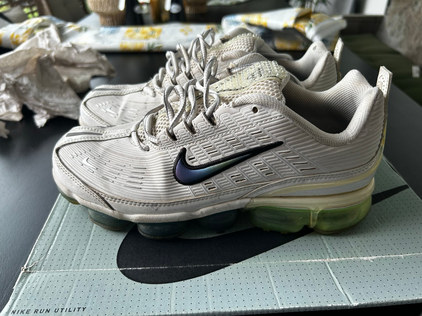 Nike Air Vapormax 360 20 Summit White/Black, Kleding | Heren, Wit, Ophalen of Verzenden, Sneakers of Gympen, Gedragen