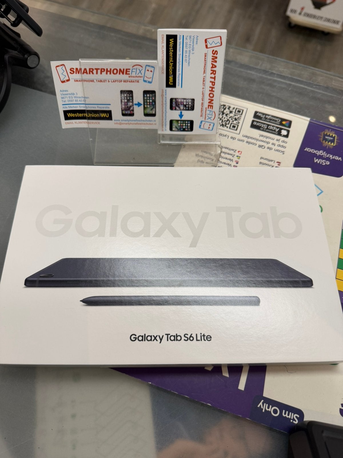 samsung galaxy tab s6 lite 64gb wifi-sim nieuw+garantie, Computers en Software, 10 inch, Samsung, S6 lite, Nieuw
