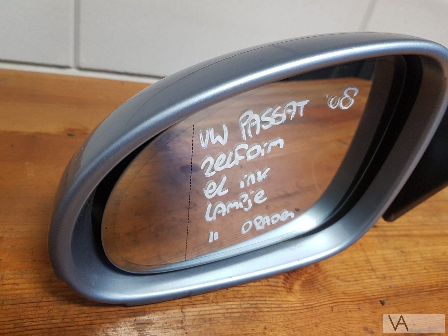 VW Passat 3c 2005 - 2010 spiegel links zelfdimmend inklap 11, Gebruikt, -, Volkswagen, -