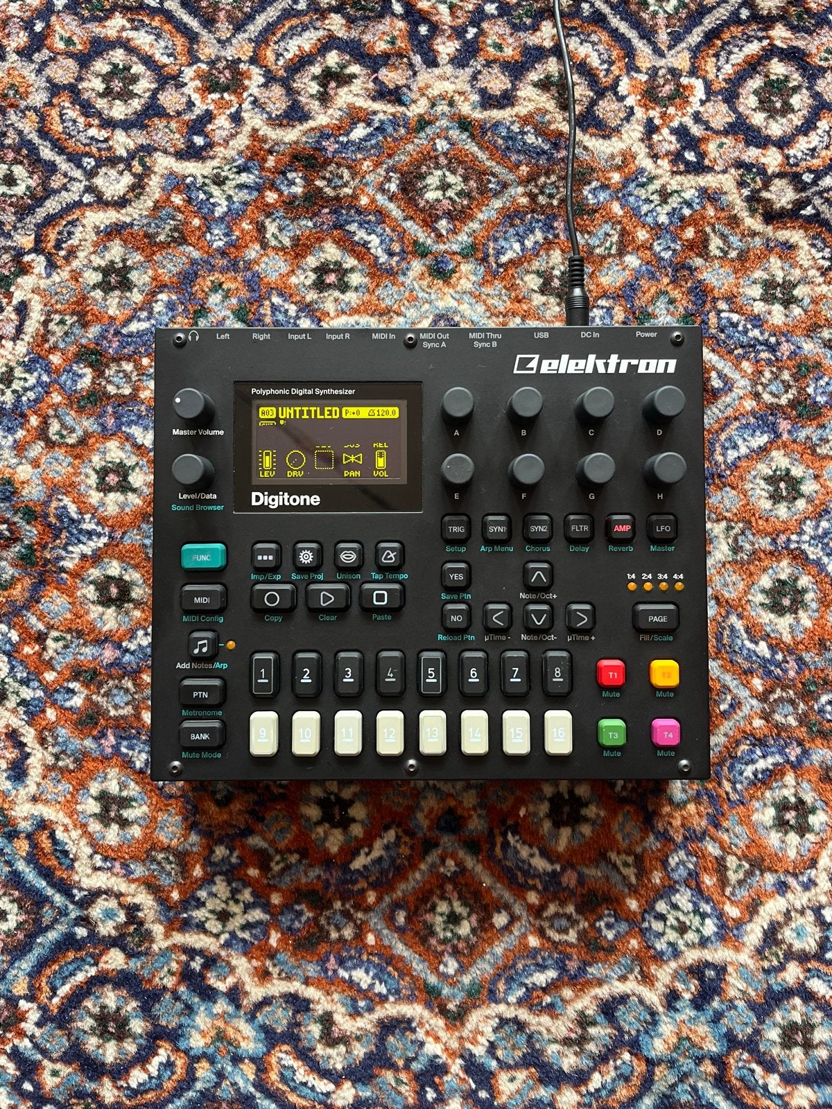 Elektron Digitone 1, Muziek en Instrumenten, Overige merken, Zo goed als nieuw, Met midi-aansluiting, Overige aantallen