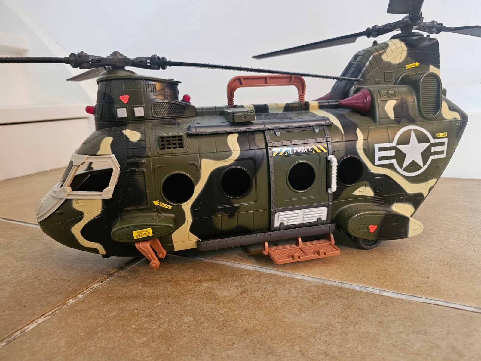 Chap Mei Soldier A Force Chinook AF208, Speelgoed Helicopter, Ophalen of Verzenden, Gebruikt