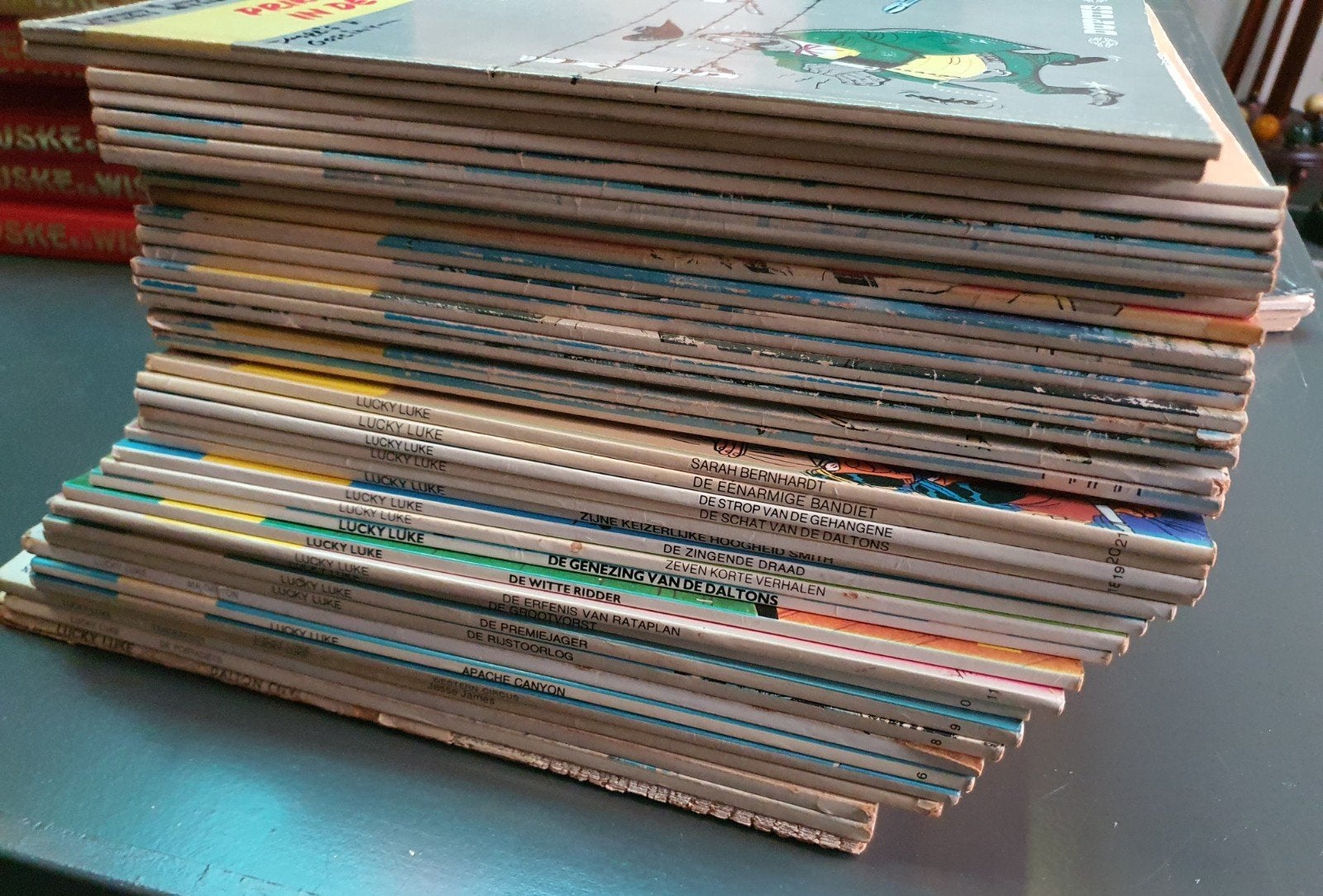 ongeveer 300 stripboeken, Meerdere stripboeken, Ophalen, Gelezen