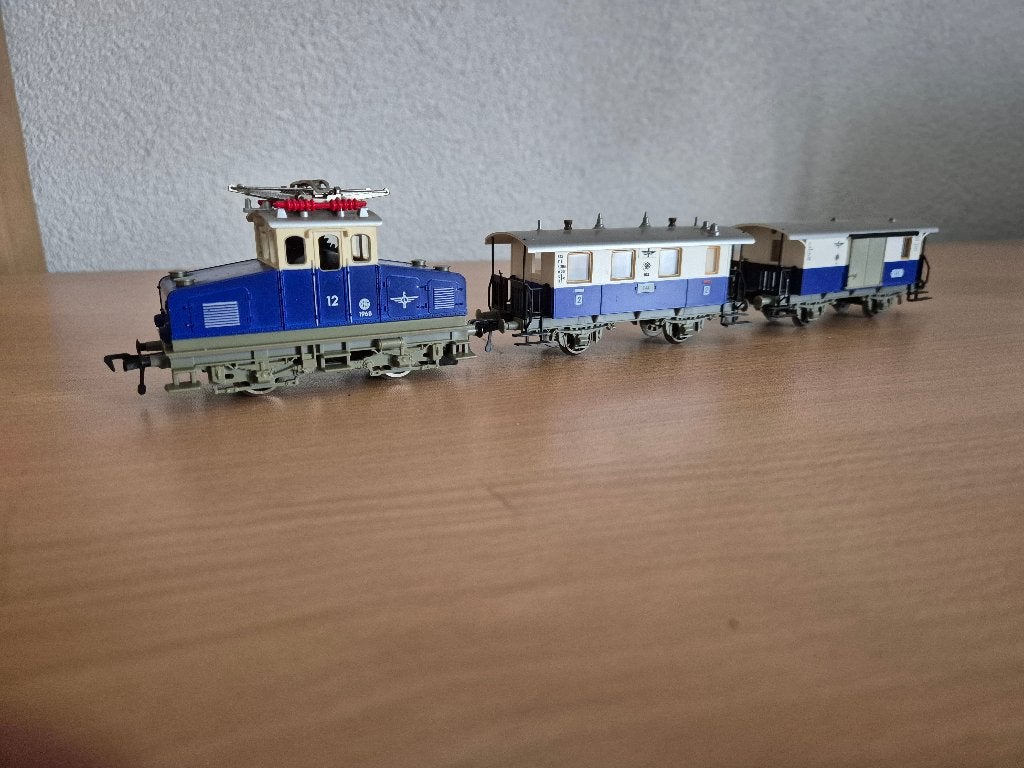 fleishmann modelspoorbaan HO, Hobby en Vrije tijd, Modeltreinen | H0, Gebruikt, Treinset, Gelijkstroom of Wisselstroom, Fleischmann