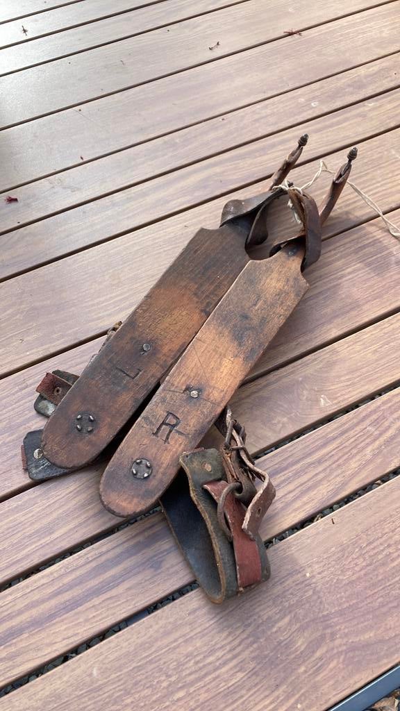 Schaatsen, Brocante/Antieke/Curiosa, Ophalen of Verzenden
