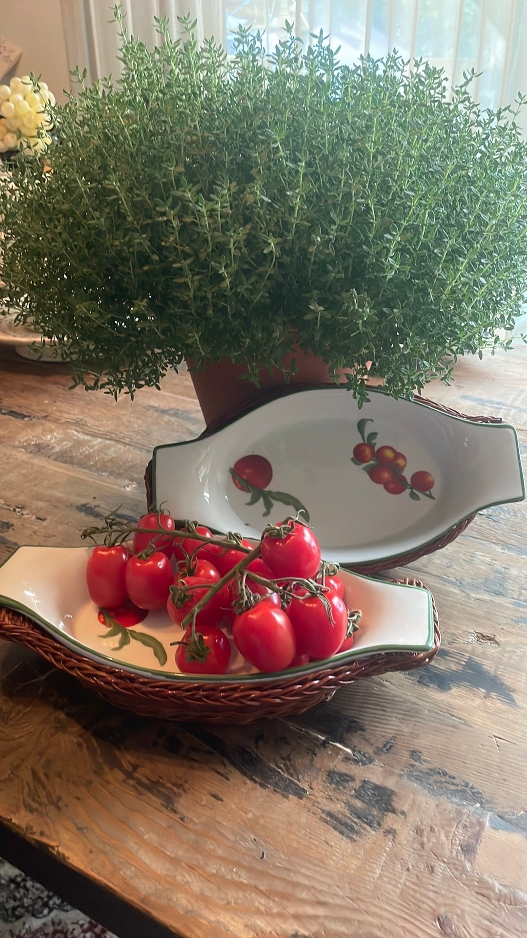 Tomaten schaaltje vintage, Verzenden