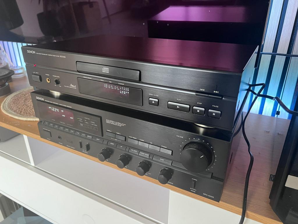 Denon DRA-625R Receiver en DCD-635 CD-speler set, Audio, Tv en Foto, Cd-spelers, Ophalen of Verzenden, Gebruikt, Overige merken