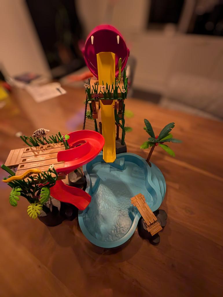 Playmobil – 70609 Family Fun Waterpark met glijbanen, Kinderen en Baby's, Speelgoed | Playmobil, Ophalen of Verzenden, Zo goed als nieuw