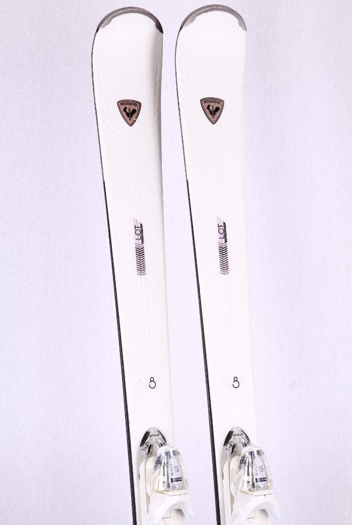 156 dames ski's ROSSIGNOL NOVA 8 CA 2023, white, grip walk, 140 tot 160 cm, Gebruikt, Verzenden, Rossignol