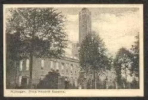 Nijmegen Prins Hendrik Kazerne Mei 1940., Ophalen of Verzenden, 1920 tot 1940, Ongelopen, Gelderland