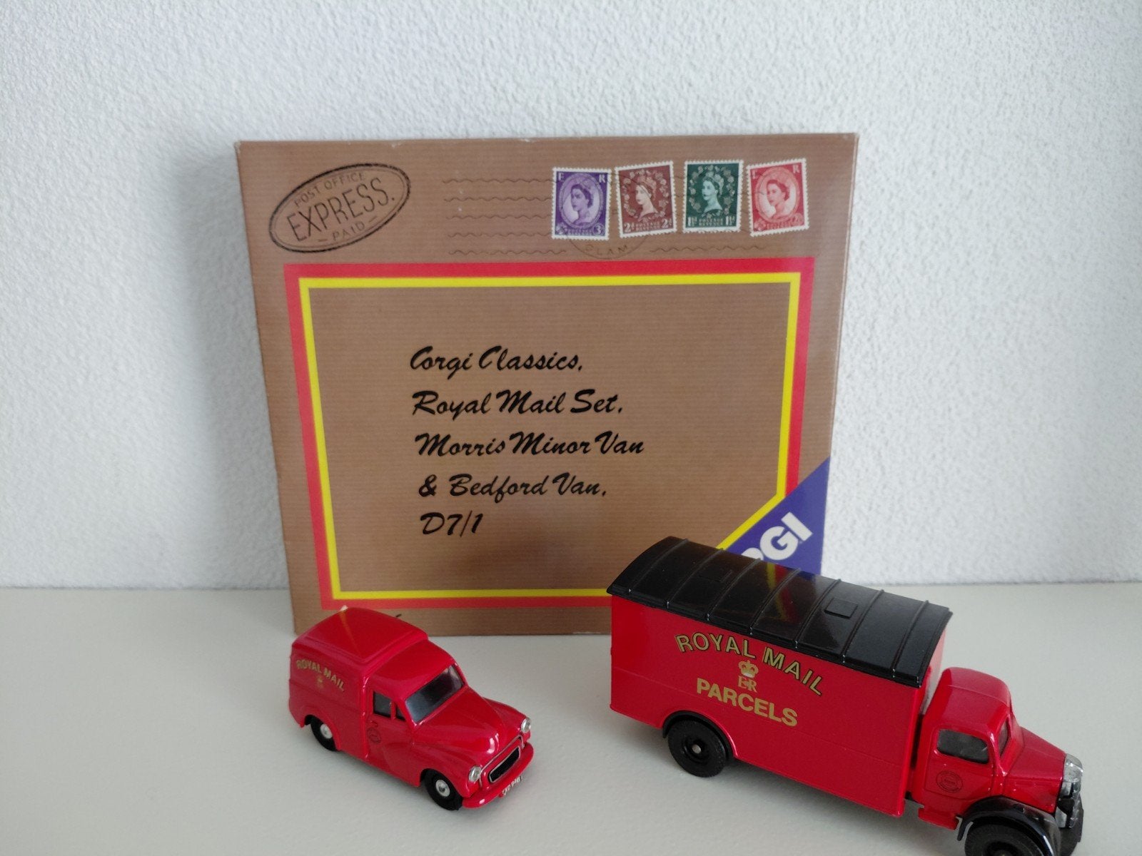 Corgi toys Royal mail set, Hobby en Vrije tijd, Ophalen of Verzenden, Nieuw, Bus of Vrachtwagen, Corgi