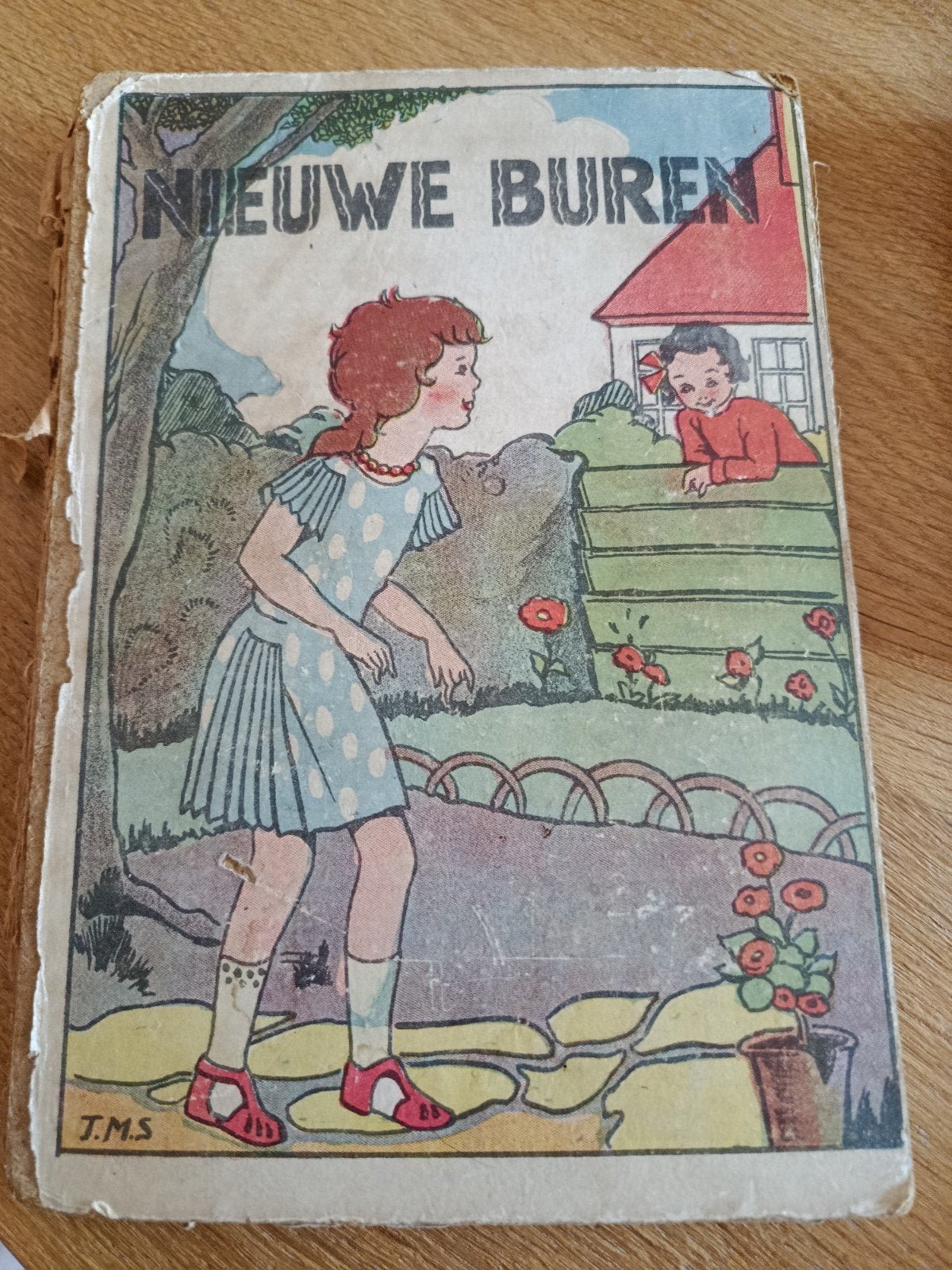 Nieuwe buren kinderboek Jet Govers J.M.S., Ophalen of Verzenden