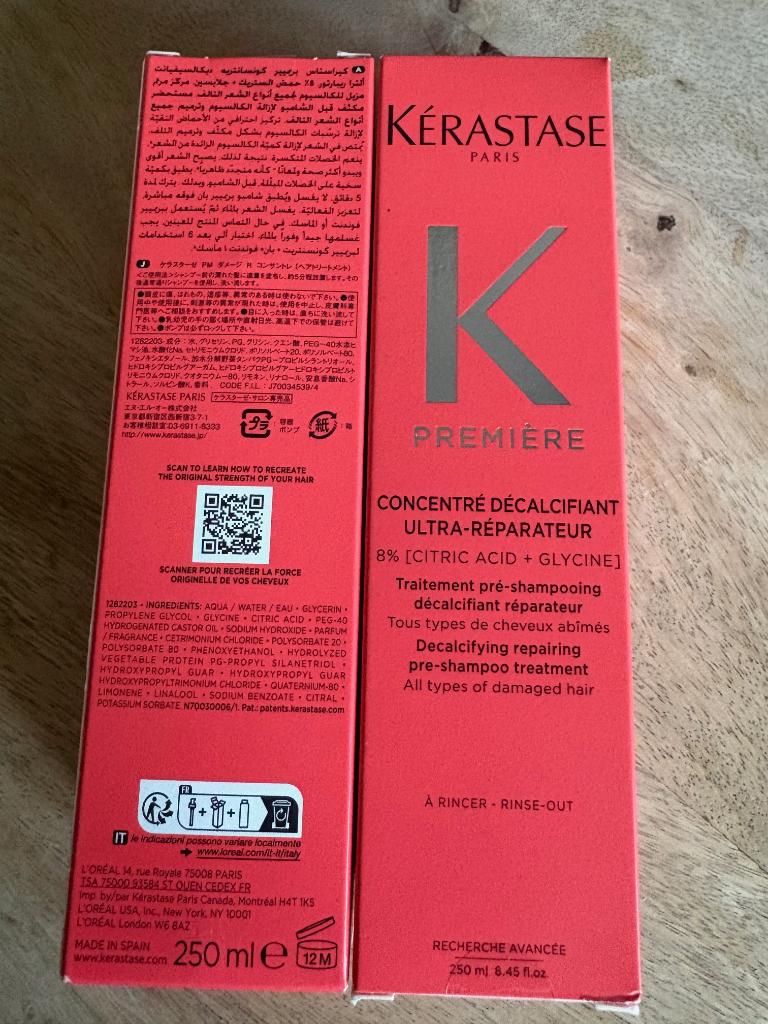 Kérastase Première Concentré Décalcifiant Ultra-Réparateur, Ophalen of Verzenden, Nieuw, Haarverzorger of -hersteller