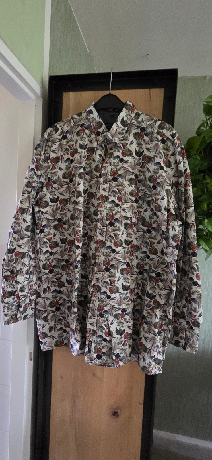 Casa Moda Casual Fit overhemd met bloemenprint - 3XL, Meerkleurig, CASA MODA, Ophalen of Verzenden, Zo goed als nieuw