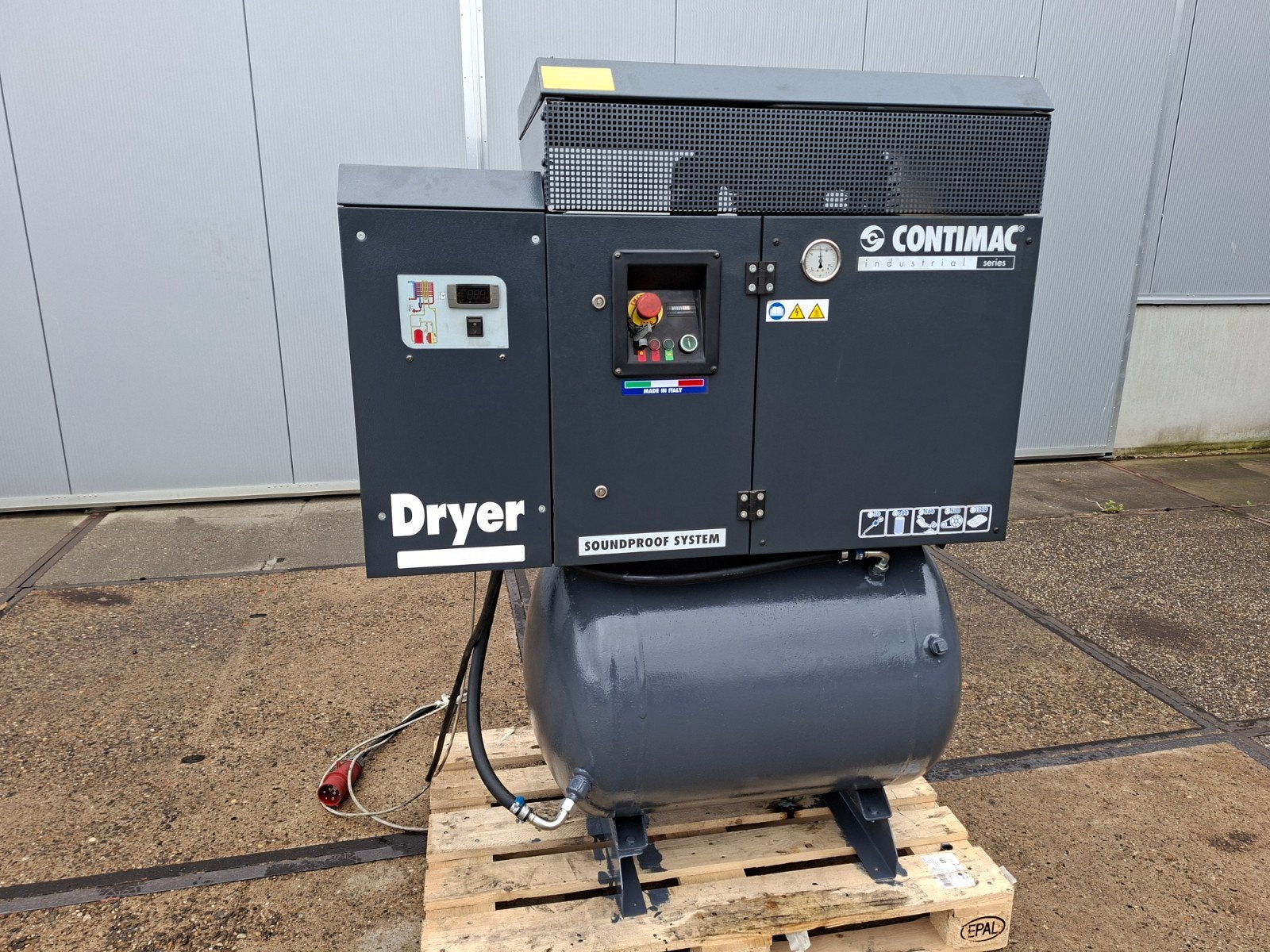 kompressor met koeler, Doe-het-zelf en Verbouw, Compressors, 100 liter of meer, Ophalen of Verzenden