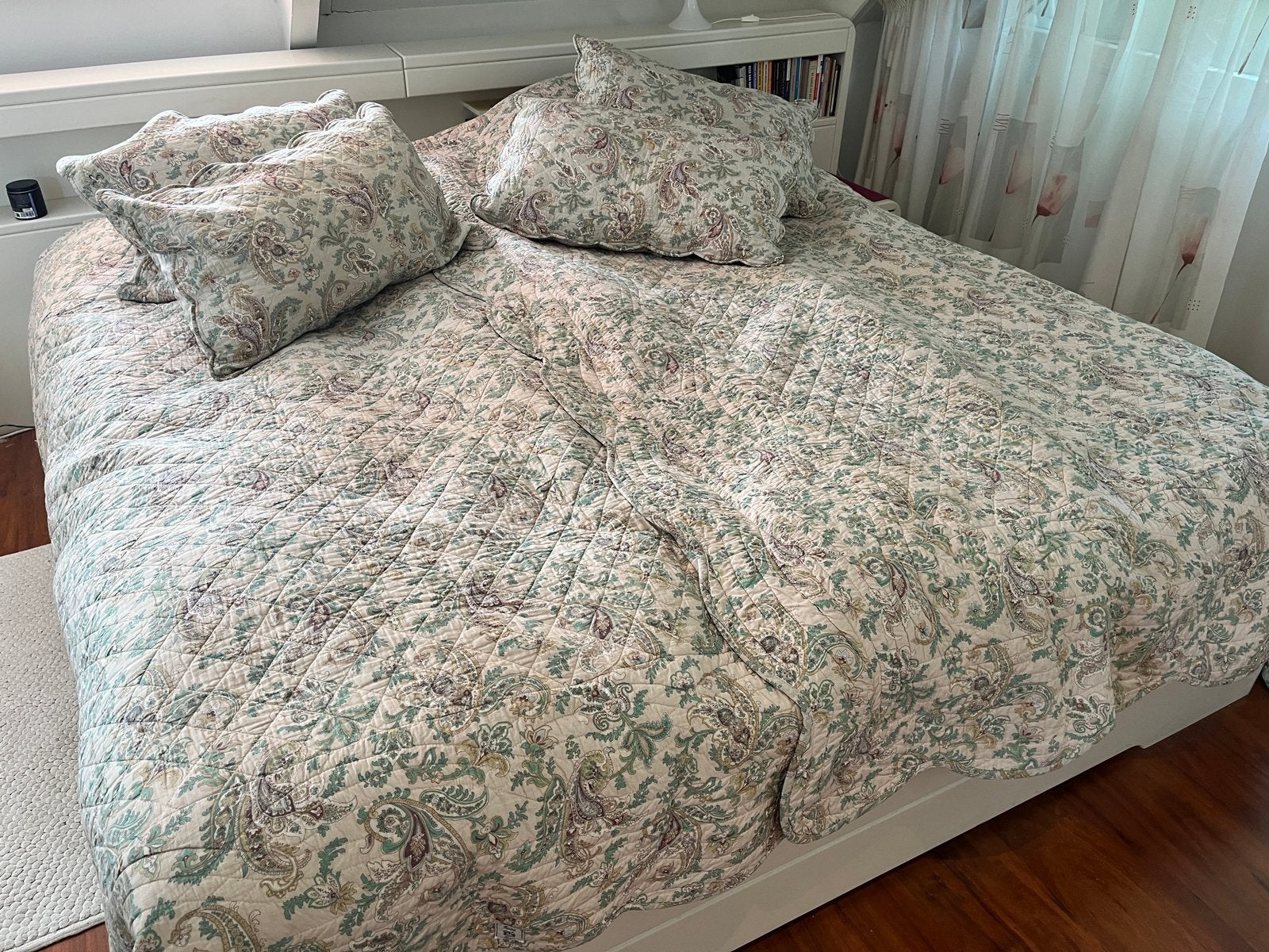 2 mooie éénpersoons spreien, per stuk, Ophalen, Zo goed als nieuw, 180 cm, Stof