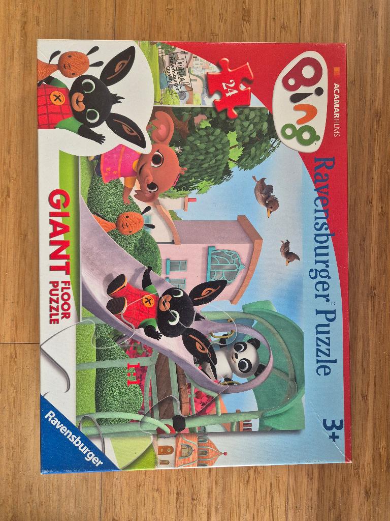Ravensburger puzzel 3+ Bing, Kinderen en Baby's, Speelgoed | Kinderpuzzels, Ophalen, 10 tot 50 stukjes, Zo goed als nieuw, 2 tot 4 jaar