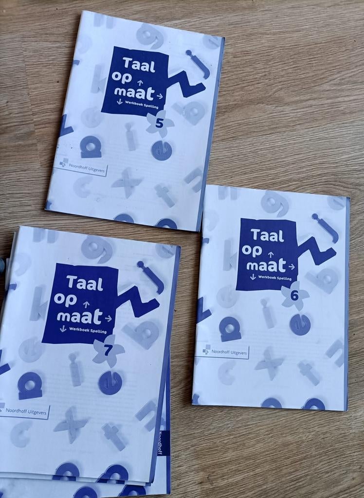 Oefenen met spelling: spellingschriften Taal op Maat, Ophalen of Verzenden, Opbergdoos