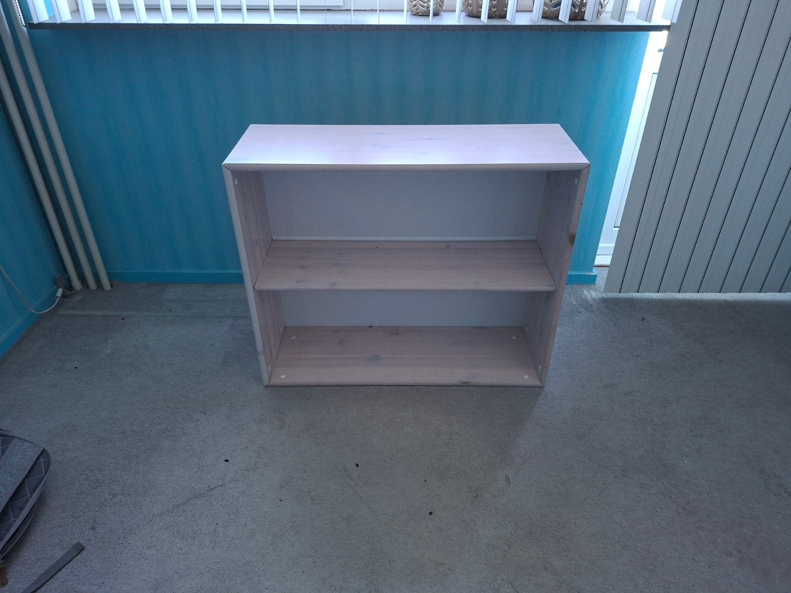 Boekenkastje Flexa white washed, Ophalen, Gebruikt, 50 tot 100 cm, Minder dan 100 cm