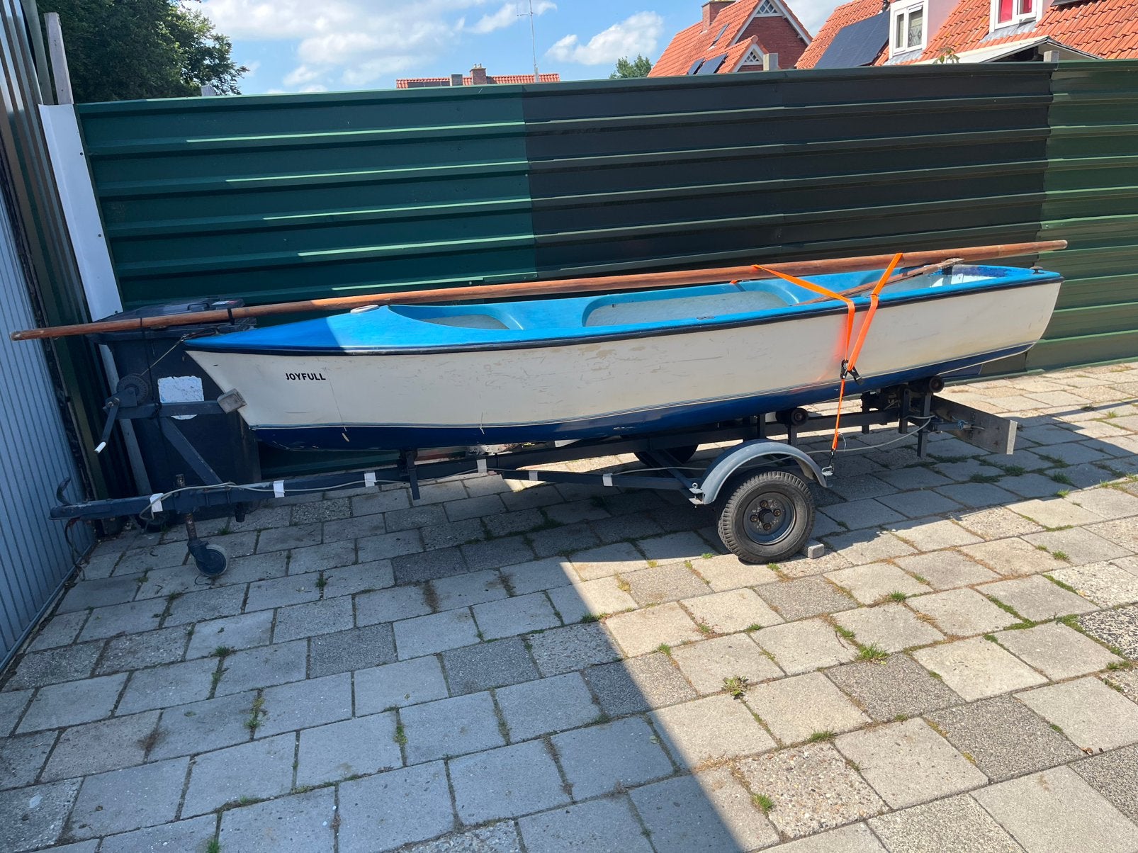 Boot met 2,5 pk 4 takt  Hidea motor loop of sloop., Ophalen, Zo goed als nieuw, Overige typen, Motorboot
