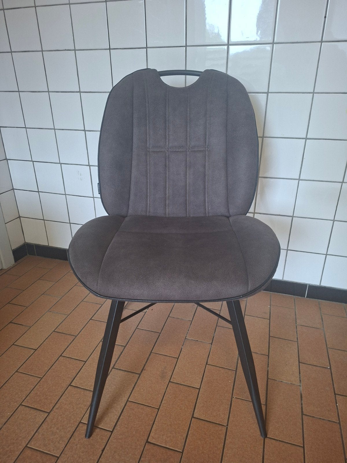 4 stuks MxSofa eetkamerstoelen zo goed als nieuw, Ophalen, Zo goed als nieuw