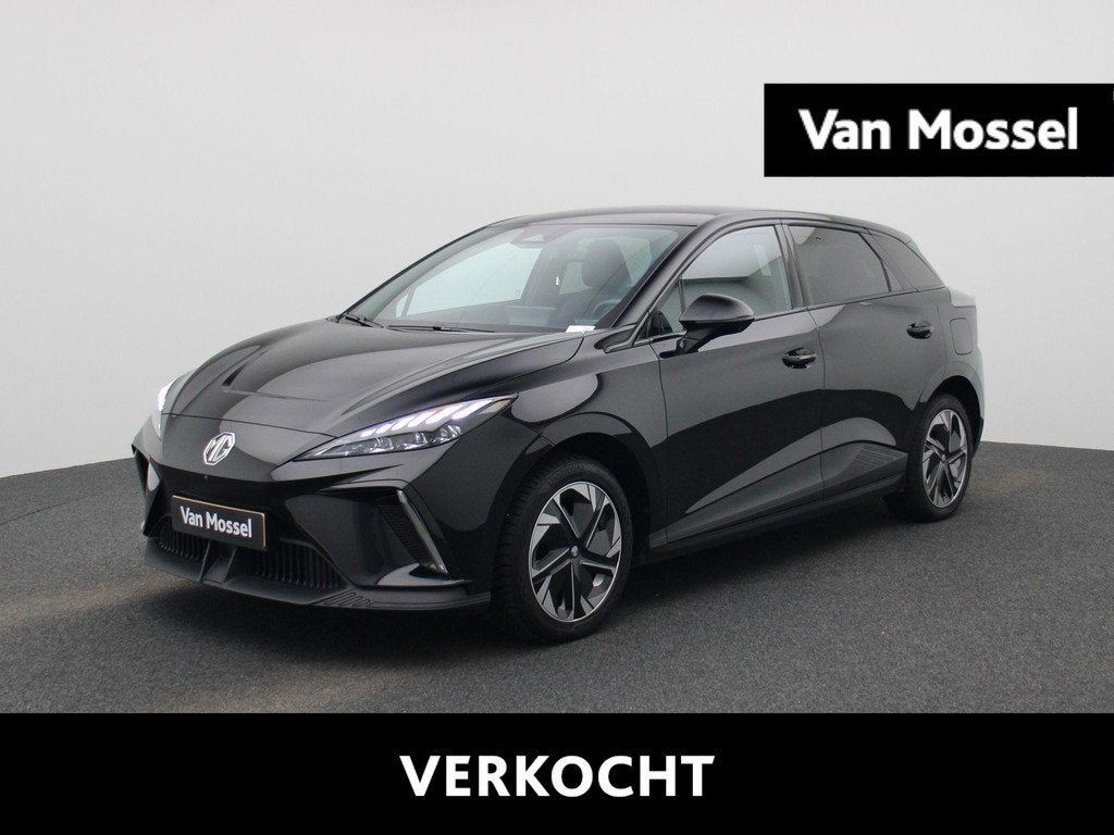 MG MG4 64 kWh Luxury Navigatie | Gedeeltelijk Leder | Automa, Automaat, 12 maanden, Gebruikt, 1675 kg