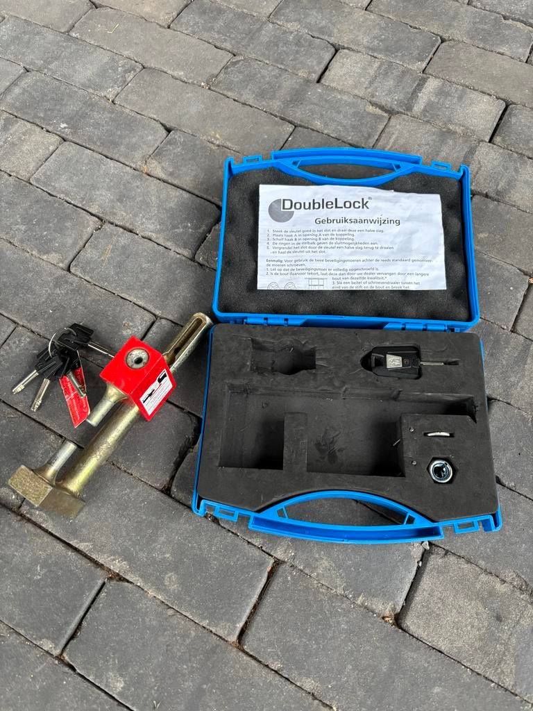 Doublelock Compact Condor disselslot (scm gekeurd), Caravans en Kamperen, Ophalen, Gebruikt