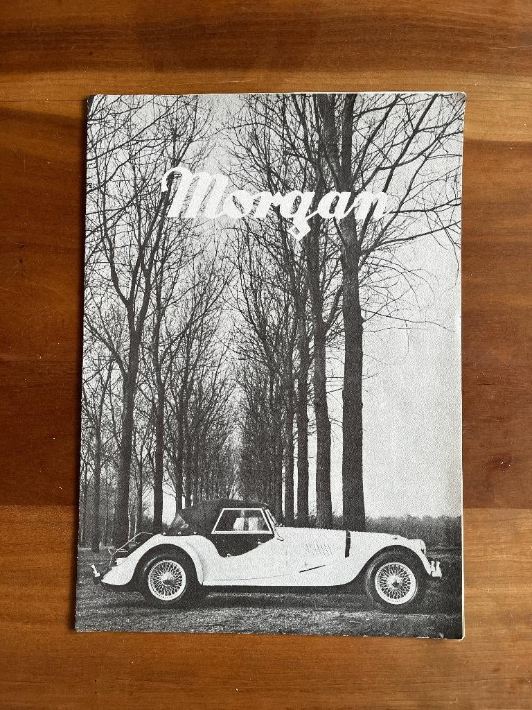Oude Morgan folder, Ophalen of Verzenden, Zo goed als nieuw, Algemeen