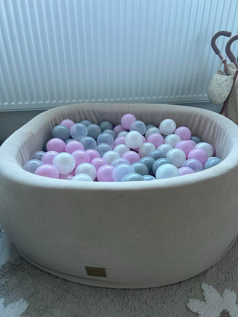 Ballenbak MeowBaby met ballen, Kinderen en Baby's, Speelgoed | Overig, Ophalen of Verzenden, Zo goed als nieuw, Jongen of Meisje