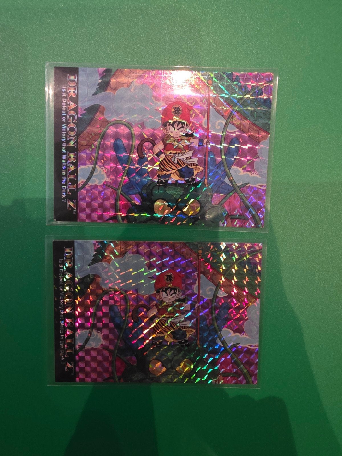 Dragon Ball Z Kaart Holografish (10), Ophalen of Verzenden, Zo goed als nieuw