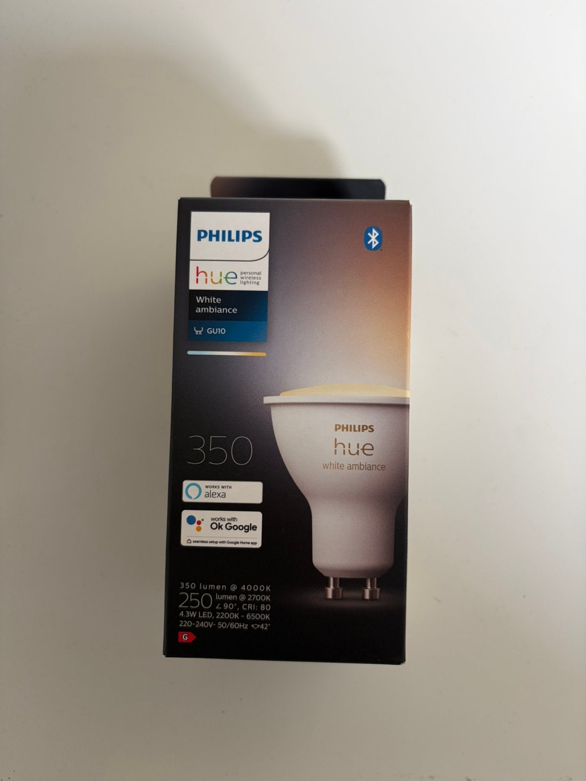 Philips Hue White Ambiance GU10 lamp