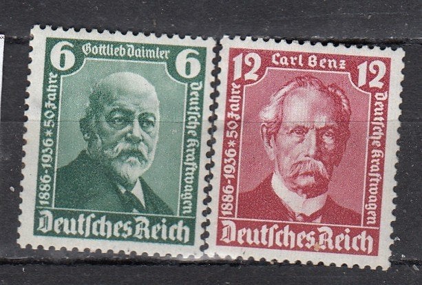D.Reich 604/5 Pfr, Postzegels en Munten, Verzenden, BRD, Postfris