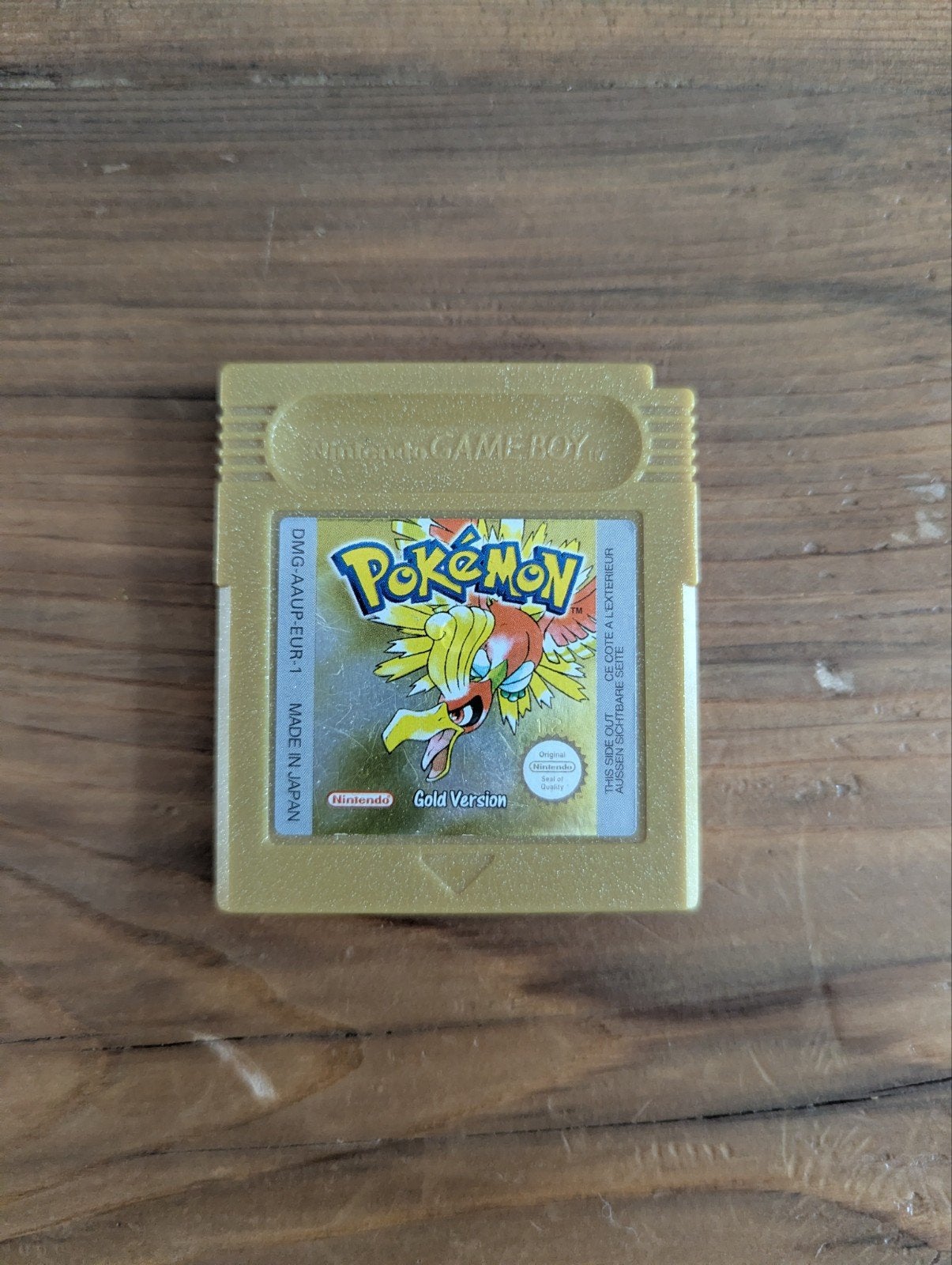 Pokémon Goud/Gold werkende cartridge, 1 speler, Ophalen of Verzenden, Zo goed als nieuw, Vanaf 3 jaar