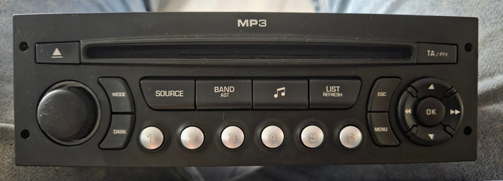 Peugeot Citroën RD4 MP3 Autoradio Siemens VDO, Ophalen of Verzenden